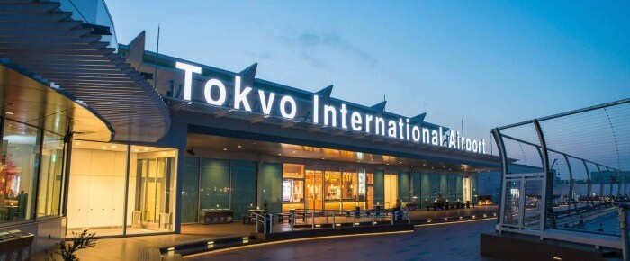 مطار طوكيو هانيدا في اليابان