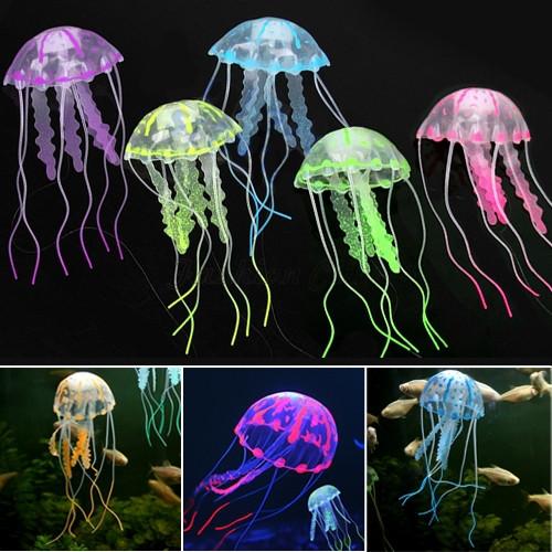 قنديل البحر المشع Cute-Fluorescent-color-Glowing-Effect-Jellyfish-Aquarium-Decoration-Fish-Tank-Ornament-Swimming-Pool-Bath-Decor-Accessories_grande